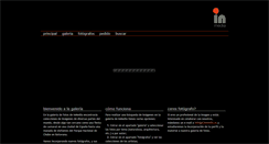 Desktop Screenshot of galeria.inmedia.es